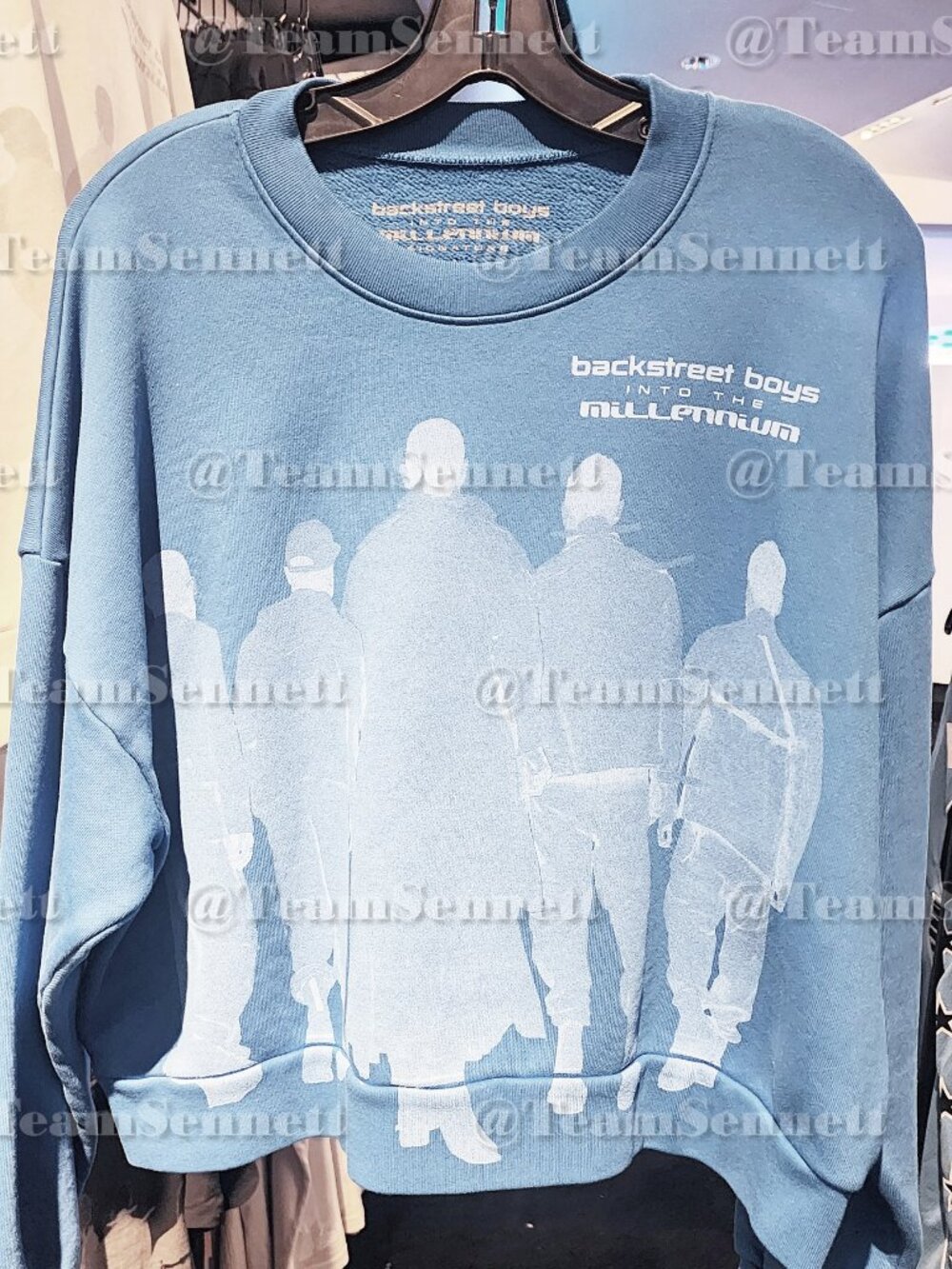 Backstreet Boys Silhouette Crop Crewneck / BSB Signature Line / Sphere Vegas